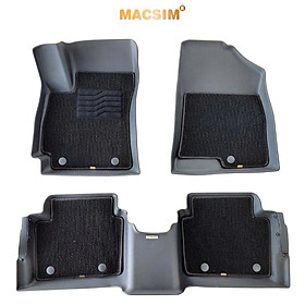 Thảm lót sàn 2 lớp sd3 Hyundai Kona 2018+ Nhãn hiệu Macsim ( Giảm giá nhưng chất lượng không giảm) 