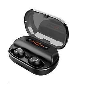 Mua Tai Nghe Bluetooth 5.0 True Wireless Vinetteam V12 Điều Khiển Cảm Ứng Hỗ Trợ Nghe Đơn Hoặc Đôi 2 Bên Tai Với Micro HD Chống Ồn Dock Sạc 4000mAh Kiêm Sạc Dự Phòng – Hàng Chính Hãng