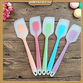 Phới Vét Bột Spatula Lưỡi Trong Màu Sắc 28cm