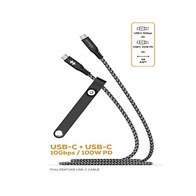 Cáp Sạc  USB-C To USB-C 2M 100W (HD-CBG601)- Hàng Chính Hãng