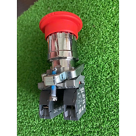 Nút nhấn khẩn XB4BS8442 Schneider ESTOP màu đỏ 1NC phi lỗ 22mm, đầu mũ 40mm