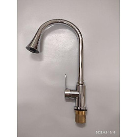 Vòi rửa bát nóng lạnh cần cứng Lukas L25
