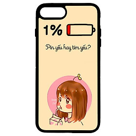 Ốp lưng cho iPhone 7 Plus Girl 01 - Hàng chính hãng