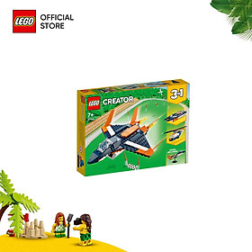 LEGO Creator 31126 Máy Bay Phản Lực Siêu Thanh (215 chi tiết)