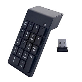 USB Numeric Keypad 18 Keys 18 Keys Faster Data Input Minimalist Design Mini