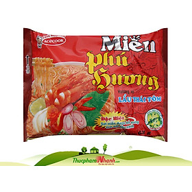 Miến Phú Hương ăn liền vị lẩu thái tôm - gói 58g