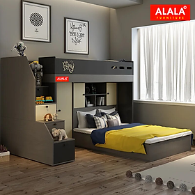 Mua Giường tầng cho Bé ALALA/ Miễn phí vận chuyển và lắp đặt/ Đổi trả 30 ngày/ Sản phẩm được bảo hành 5 năm từ thương hiệu ALALA/ Chịu lực 700kg