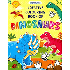 Hình ảnh Creative Colouring Book Of Dinosaurs (Sách Tô Màu Sáng Tạo Về Khủng Long)