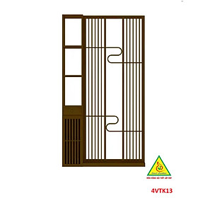 Mua Vách ngăn phòng khách  vách ngăn tủ kệ bằng gỗ 4VTK13 - Nội thất lắp ráp Viendong adv