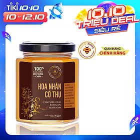 Mật ong rừng Hoa Nhãn Cổ Thụ - 100% mật ong chín Honimore 230g