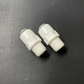 Co Cút Lọc Nước Nối Nhanh Ren Ngoài 13 Ra Ống 6mm ( TBGĐTH )