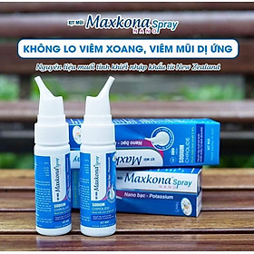 Xịt mũi Maxkona Spray Nano Xanh