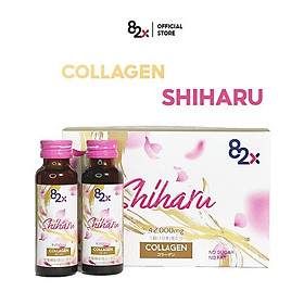 82X Nước uống COLLAGEN SHIHARU làm đẹp da , cấp ẩm đến từ Nhật Bản 50ml/lọ. (1 hộp )