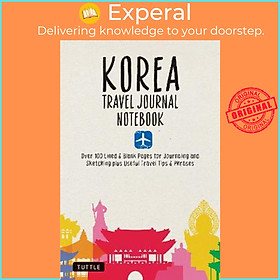 Sách - Korea Travel Journal Notebook : 16 Pages of Travel Tips & Useful Phrases by Tuttle Studio (US edition, paperback)