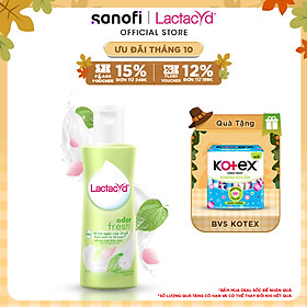 Dung Dịch Vệ Sinh Phụ nữ Lactacyd Odor Fresh Ngăn Mùi 24H 150ml