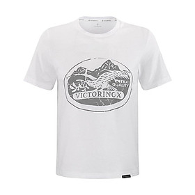 Áo thun Victorinox Brand Collection Heritage Graphic Tee - White - Size