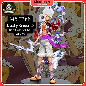 Mô Hình Luffy Gear 5 Bản Có Vũ Khí 21cm Mô hình One Piece Cao Cấp, Figure Mô Hình Anmie One Piece Luffy Vua Hải Tặc