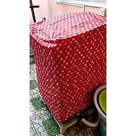 Áo che máy giặt cửa ngang (trước) cho máy từ 6 - 8 kg ,vải dù siêu bền tiện lợi , chống thấm nước , bảo vệ máy giặt dưới mọi thời tiết giao màu ngẫu nhiên