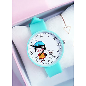 Đồng hồ thời trang nữ dây cao su bé gái Candycat PKHRCAT002 (Đường kính mặt: 36 mm)
