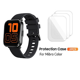 Protective Film 3PCS for Mibro Color XPAW002 Smartwatch High Quality Full Cover Protection Touch Sensitive/Wear