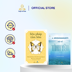Combo Sách Krishnamurti Nói Về Tự Do và Liệu Pháp Tâm Hồn