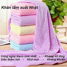 Mua Khăn tắm xuất nhật khổ lớn 70x140cm giá rẻ