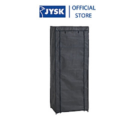 Mua Tủ đồ | JYSK Damhus | kim loại/nhựa PP | xám đậm | R60xS46xC150cm