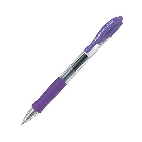 Bút gel pilot g-2 mực đỏ, xanh, đen, tím bl-g2-5-r