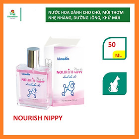 Vemedim NOURISH NIPPY - Nước hoa dành cho chó, mùi thơm nhẹ nhàng, dưỡng lông, khử mùi, chai 10ml/chai 50ml