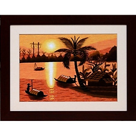 Chạng vạng - pq017 - 53x68cm