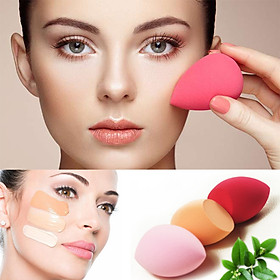 Bông Mút Tán Nền Trang Điểm Hình Trứng, Chức Năng Đánh Nền Makeup Căng Mịn, Đều Màu Ở Các Khu Vực Khác Nhau Trên Khuôn Mặt, Giữ Vẻ Tự Nhiên, Chất Mút Mềm, Phù Hợp Mọi Loại Da, Không Gây Khó Chịu Cho Người Dùng, Không Bị Thấm Nhiều, Tiết Kiệm Và Tiện Dụng,