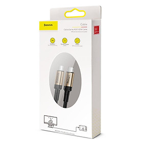 Mua Cable sạc 2 đầu type c BASEUS KLF Series 1 M Loại-C PD3.1 Gen1 60 W (20 V/ 3A) - Hàng nhập khẩu