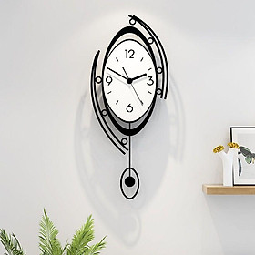 Mua Đồng hồ trang trí đẹp CL052 trang trí phòng khách - không cần khoan tường - Size M: 25cm x 59cm