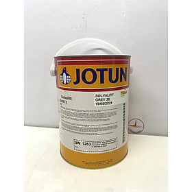 Sơn chịu nhiệt 600oC Jotun Solvalitt màu xám Grey 38 _ 5L