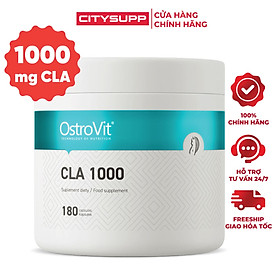 Viên Uống OstroVit CLA 1000mg (180 viên) | Hỗ Trợ Phân Giải Mỡ Tự Nhiên | Nhập khẩu Ba Lan