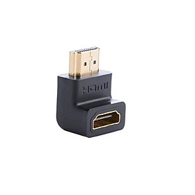 Đầu nối HDMI vuông góc 90 độ ( hướng xuống ) màu đen Ugreen GK20109 Hàng chính hãng