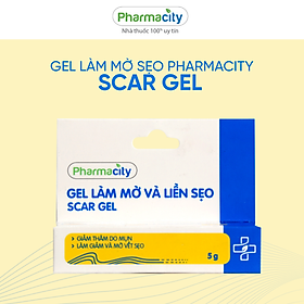 Gel làm mờ sẹo Pharmacity Scar Gel (5g)