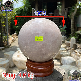 Lý do trên bàn làm việc của những người thành công hay đặt quả cầu phong thủy NHA SAN QC1211 – 4.6Kg (ĐK: 15cm)