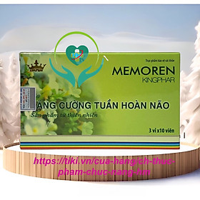 ￼MEMOREN Kingphar -( Hộp 30 viên )- Tăng Cường Tuần Hoàn Não,Hoạt Huyết Dưỡng Não