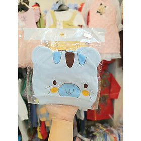 Nón len sơ sinh cho bé 0-3 tháng hàng Quảng Châu cao cấp