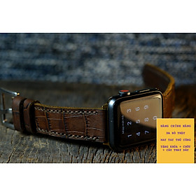 DÂY ĐỒNG HỒ DA BÒ DẬP VÂN CÁ SẤU - RAM  CLASSIC 1928 - HÀNG CHÍNH HÃNG 