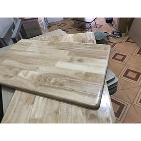 Mua Mặt bàn gỗ cao su tự nhiên 50 x 80cm x 18mm
