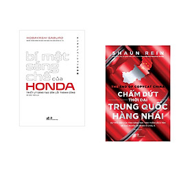 Hình ảnh Combo 2 cuốn sách: Bí mật sáng chế của Honda + Chấm dứt thời đại trung quốc hàng nhái