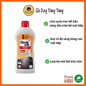 Dung dịch vệ sinh bếp Denkmit 3in1 - mẫu mới chai xám