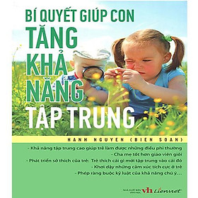 Hình ảnh Bí Quyết Giúp Con Tăng Khả Năng Tập Trung