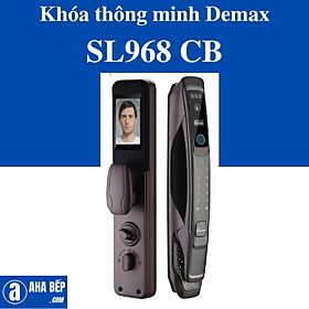 Khóa cửa thông minh Demax SL968 CB. Hàng Chính Hãng