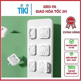 Combo 5 nút bịt ổ điện chống giật cho bé hình gấu dễ thương - Hàng chính hãng