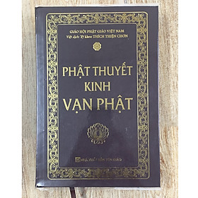 Phật Thuyết Kinh Vạn Phật ( Khổ 24 x 16 cm ) - Bìa Cứng