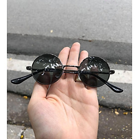 Kính râm Mắt tròn bé Mini đường kính 3,7cm