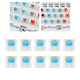 3Pin Mechanical Keyboard Switches RGB LED SMD Gaming for Keyboard Beginner